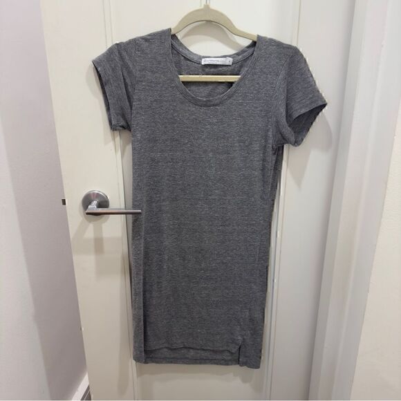 Alternative Apparel Gray T-Shirt Dress Size Small - Picture 1 of 6